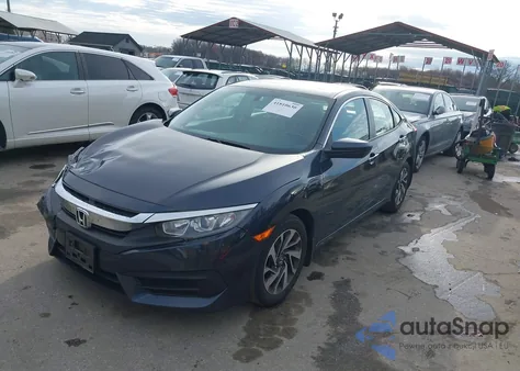 2018 Honda Civic Ex z USA, uszkodzony, nr VIN 2HGFC2F73JH516093